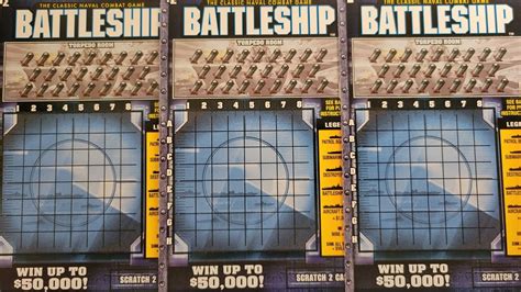 battleship lottery ticket